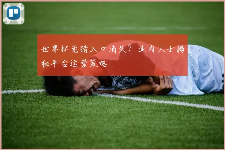 世界杯竞猜入口消失？业内人士揭秘平台运营策略