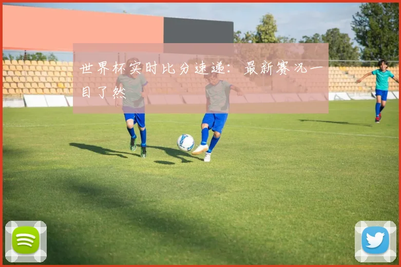 世界杯实时比分速递:最新赛况一目了然